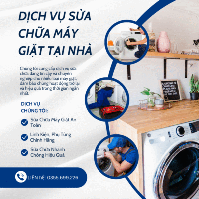Dịch vụ sửa máy giặt Samsung tại nhà Hà Nội - Nhanh chóng, uy tín, giá rẻ